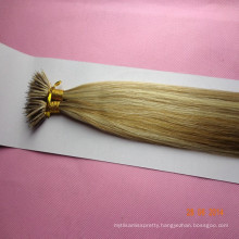 Russian nano ring wholesale hair extension Piano color virgin human hair extension